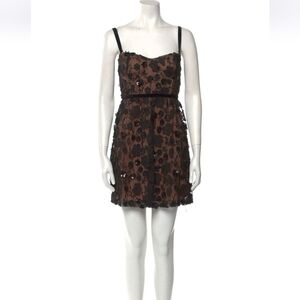 For Love & Lemons Lace Pattern Mini Dress NWOT